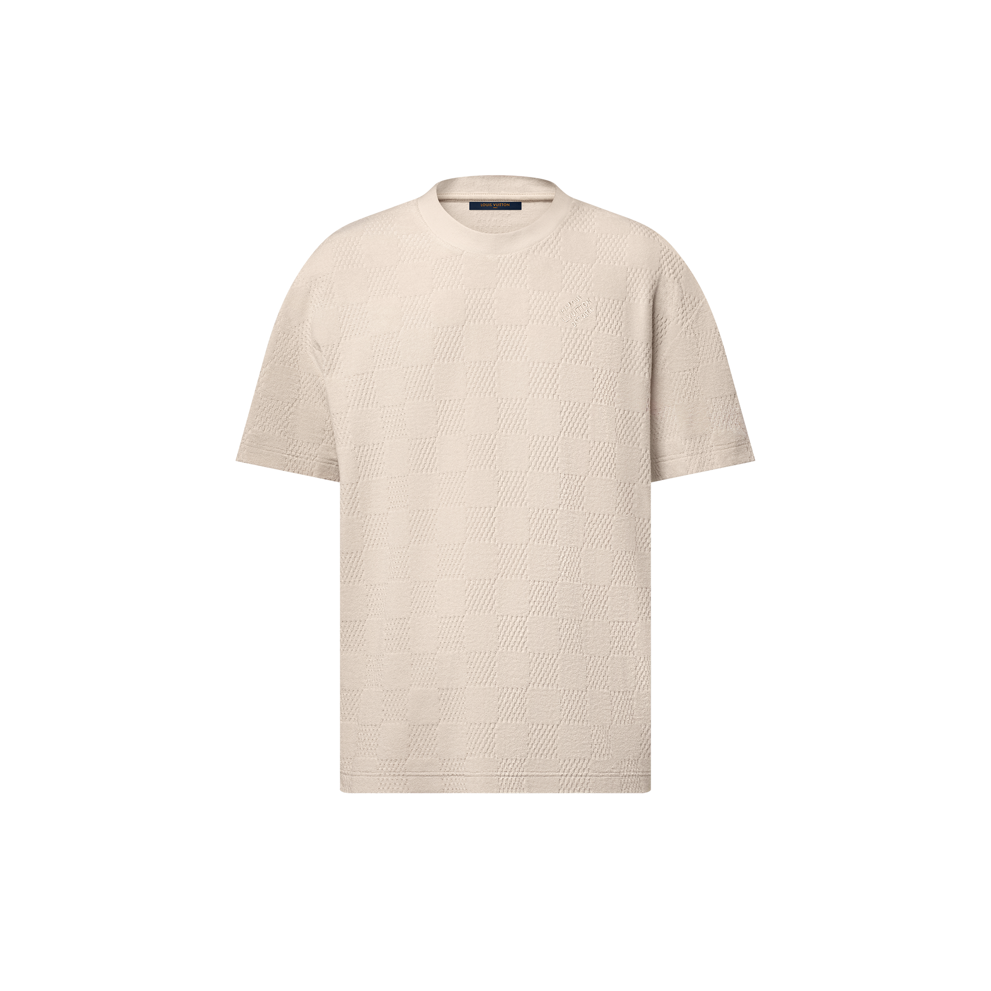 Damier French Terry T-Shirt - Ready-to-Wear 1AHUVB | LOUIS
